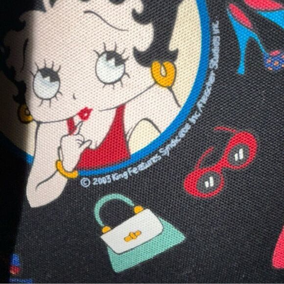 Vintage Betty Boop Print Shoulder Purse Bag - Picture 12 of 14